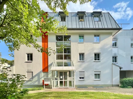 Frontansicht - Wohnung kaufen in Chemnitz / Siegmar - Attraktive, moderne Wohnung in herrlich grüner Umgebung