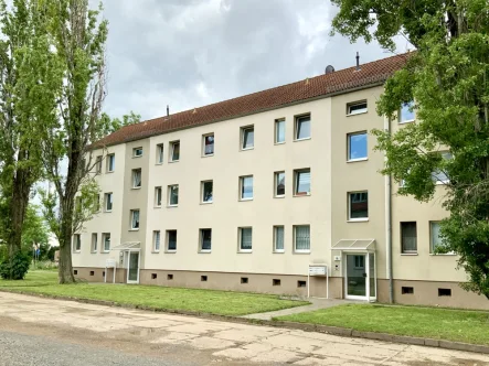 Ansicht Haus 89-91 - Haus kaufen in Aschersleben - 2 gut vermietete Wohnblöcke - solides Investment für Anleger