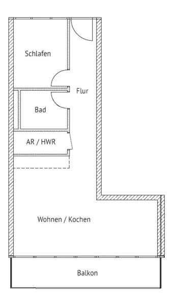 Grundriss WE 12