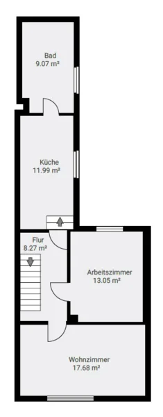 Grundriss 1. Obergeschoss