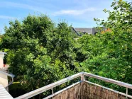 Ausblick vom Balkon