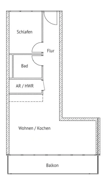 Grundriss WE 15