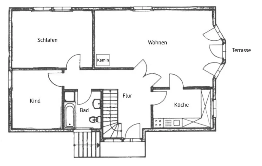 Grundriss Erdgeschoss