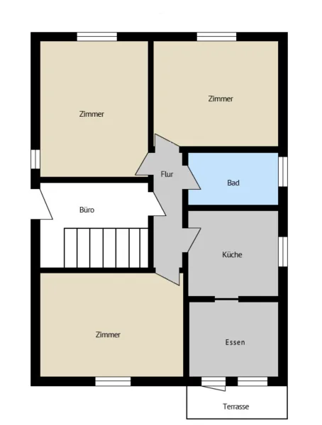 Grundriss EG: Haus 25