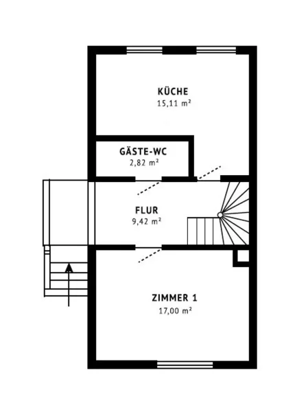 Grundriss Erdgeschoss