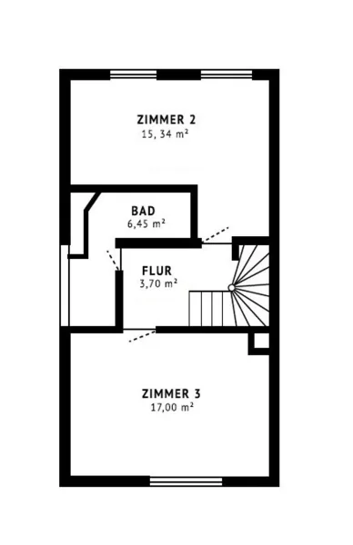 Grundriss Obergeschoss