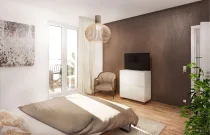 Visualisierung Schlafzimmer