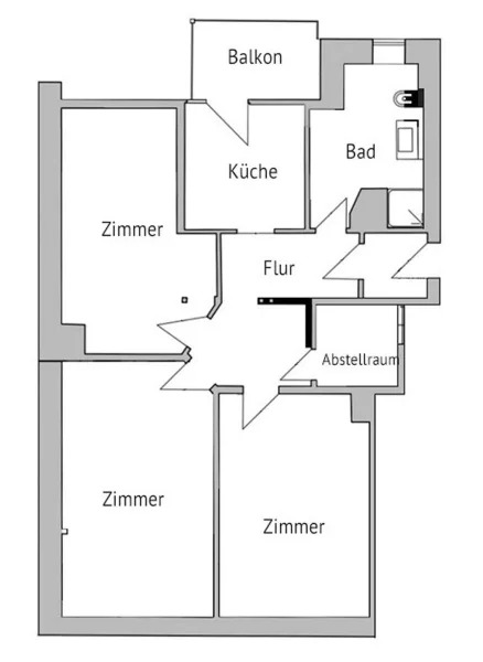 Grundriss Dachgeschoss