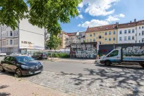 Leipzig - Neustadt | Blick auf das Grundstück