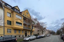 Leipzig - Stötteritz | Fassade StrassenseiteFassade Strassenseite