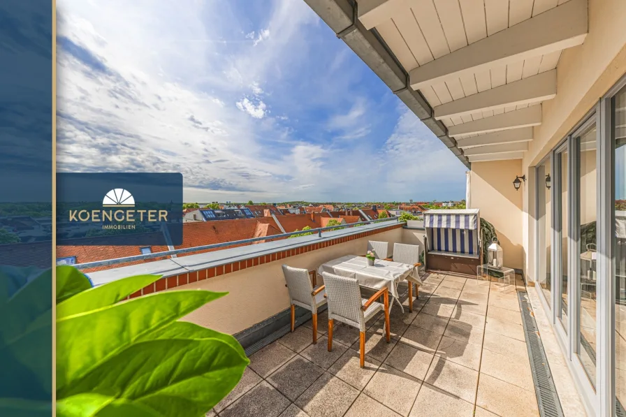 Leipzig - Schleußig | Penthouse - Wohnung kaufen in Leipzig - Bezugsfreies Penthouse mit privater Dachterrasse 