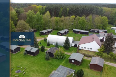 Kemberg | Ehemaliges Ferienresort - Grundstück kaufen in Kemberg - NEU: Weitläufiges Wald- und Wiesen Areal am Bergwitzsee 