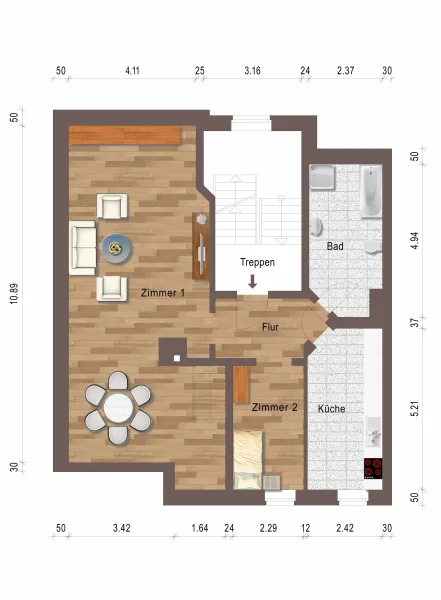 Leipzig - Engelsdorf| REFERENZ Grundriss