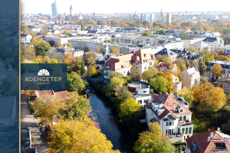 Leipzig - Zentrum-West | Eigentumswohnung - Wohnung kaufen in Leipzig - NEU: Vermietete Dachgeschoss-Wohnung in der "Villa am Palmengarten" 