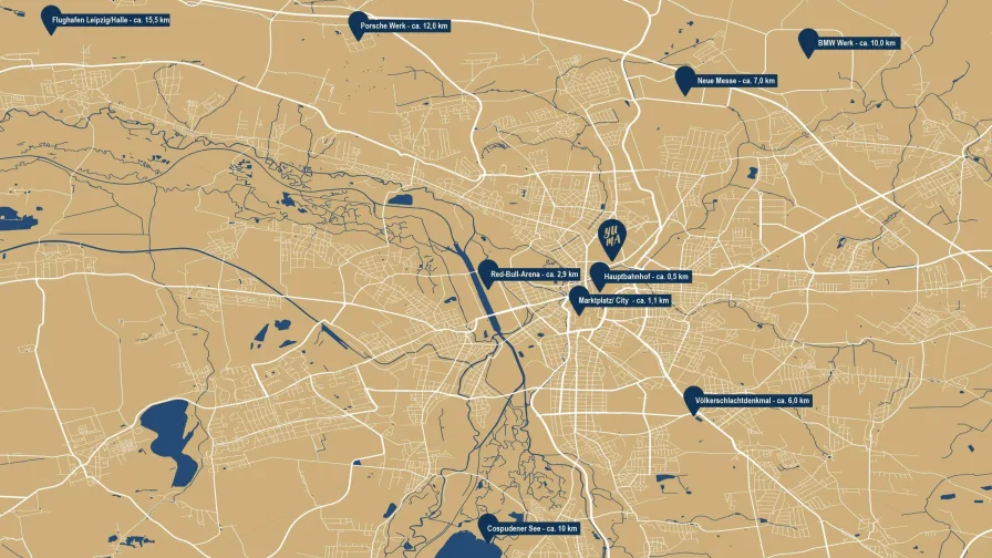 Leipzig - Zentrum-Nord | Stadtplan