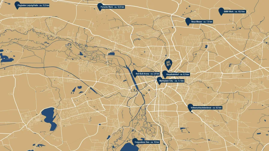 Leipzig - Zentrum-Nord | Stadtplan