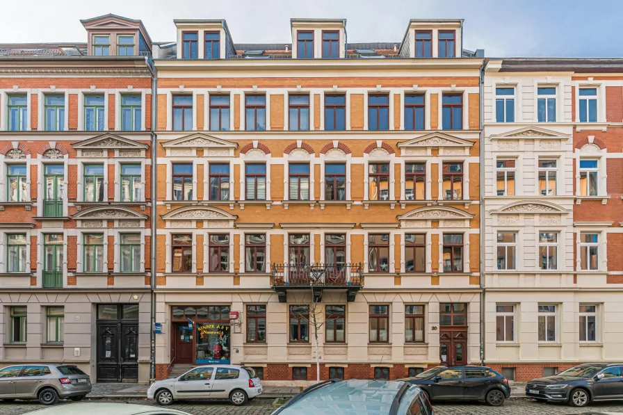 Leipzig - Südvorstadt | Fassade - Straßenseite