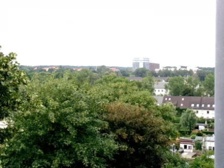 Balkonblick  Richtung Klinikum - Wohnung mieten in Chemnitz - WANNE/ DUSCHE--GÄSTE WC--LIFT--EINBAUKÜCHE--2 BALKONE !!