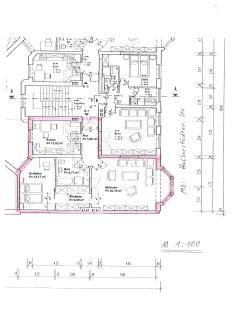 Grundriss ETW 8 - Zinshaus/Renditeobjekt kaufen in Magdeburg - vermietete 2 Zimmer ETW in Magdeburg!