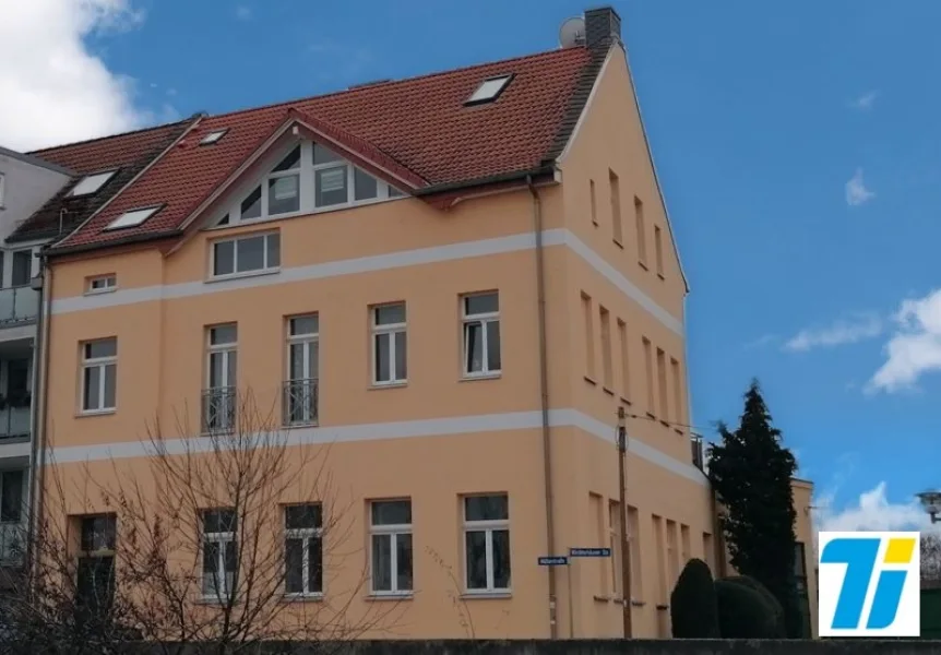 Objektansicht - Wohnung kaufen in Schönebeck (Elbe) - Schönebeck/Elbe: Vierzimmerwohnung mit Elbblick und Terrasse