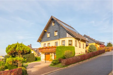 DSC00757-HDR - Haus kaufen in Jahnsdorf - ++Familienfreundliches Einfamilienhaus in Jahnsdorf-Erzgebirge mit Terrasse, Garage und Fernblick++