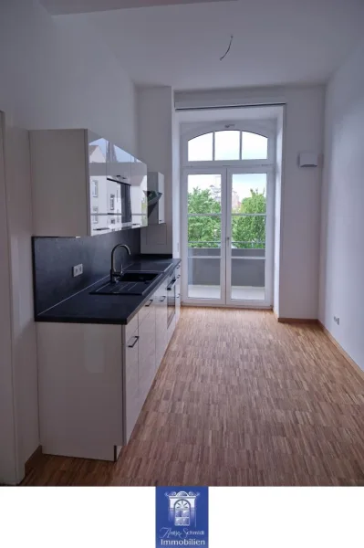 Kochen - Wohnung mieten in Dresden - Hochwertiges Wohnen! Perfekte Ausstattung, Fußbodenheizung, Balkon, EBK!