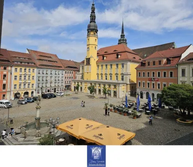 Marktblick  - Wohnung mieten in Bautzen - Hübsche Stadtwohnung mit Blick auf den Markt! WG möglich!