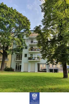 Hofansicht - Wohnung mieten in Dresden - Hübsche Wohnung mit Balkon und Wannenbad in ruhiger Lage!