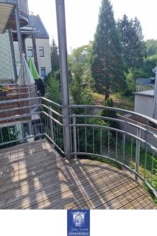 Balkon - Wohnung mieten in Döbeln - Perfekte Wohnung mit Wohlfühlcharakter, schönem Balkon und Tageslichtbad!