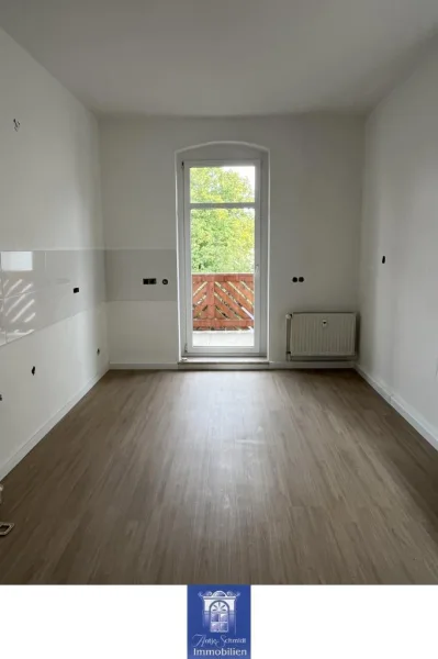 Küche - Wohnung mieten in Döbeln - Neu! Wunderschöne Stadtwohnung mit großem Balkon und Wohnküche!