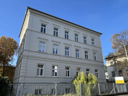 Hausansicht - Büro/Praxis mieten in Freiberg - Komfortabel Arbeiten auf zwei Büroetagen in einem gepflegten Kulturdenkmal!