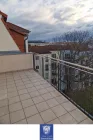 Balkon am Schlafen