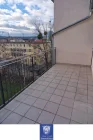 Balkon am Schlafen