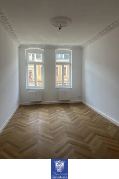 Schlafen - Wohnung mieten in Dresden - Stilvoll Wohnen in elbnaher Umgebung! Balkon, Tageslichtbad mit Wanne, Wohnküche!