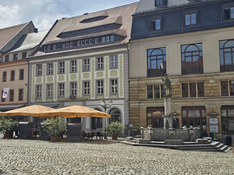 Hausansicht - Büro/Praxis mieten in Bautzen - Bautzen - Perfekte Büro/Praxisfläche in zentraler Lage am historischen Markt!