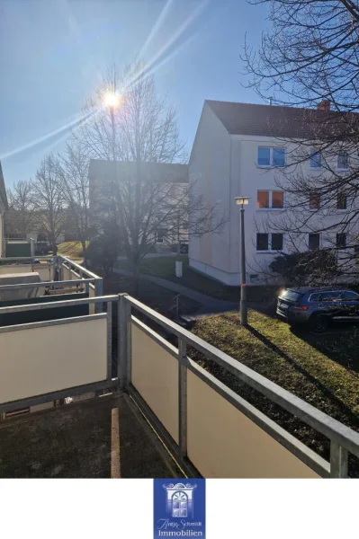 Balkonblick - Wohnung mieten in Dorfhain - Ideale Familien-Wohlfühlwohnung mit Balkon in ruhiger und grüner Umgebung!