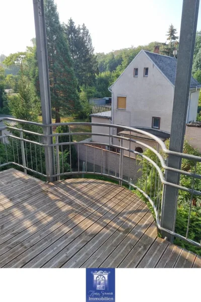 Balkon - Wohnung mieten in Döbeln - Perfekte Wohnung mit Wohlfühlcharakter, schönem Balkon und Tageslichtbad!