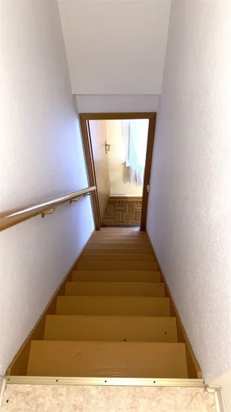 Treppe zum Spitzboden