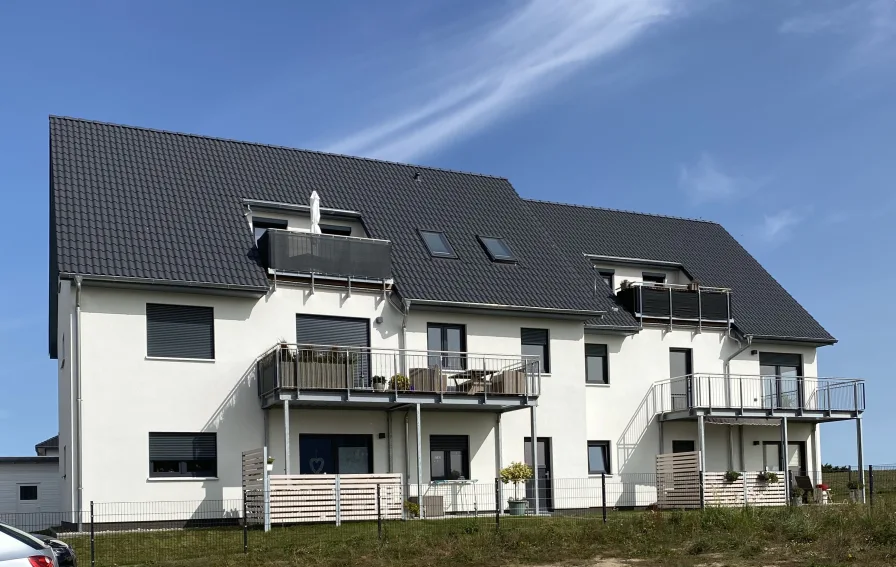 Außenansicht - Wohnung mieten in Güstrow - Modernes Wohnen mit Blick auf den Inselsee