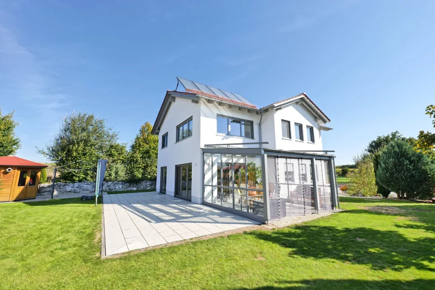  - Haus kaufen in Steinhöring - So sieht Glück aus – absolute Rarität im Grünen! Energieeffizientes Einfamilienhaus mit Wärmepumpe