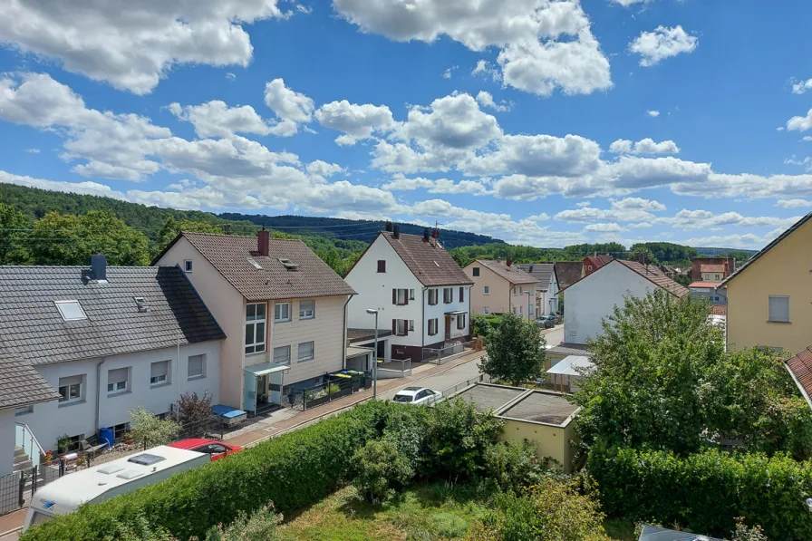 Ausblick vom Dachgeschoss