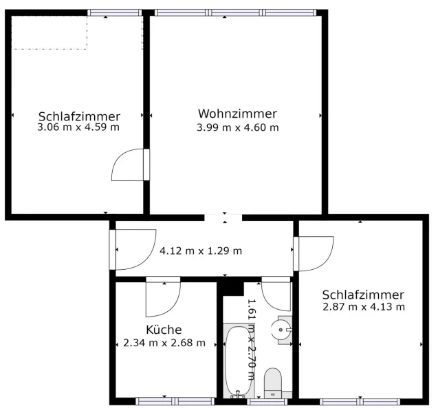 Grundriss Dachgeschoss