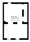 Grundriss Keller Vorderhaus