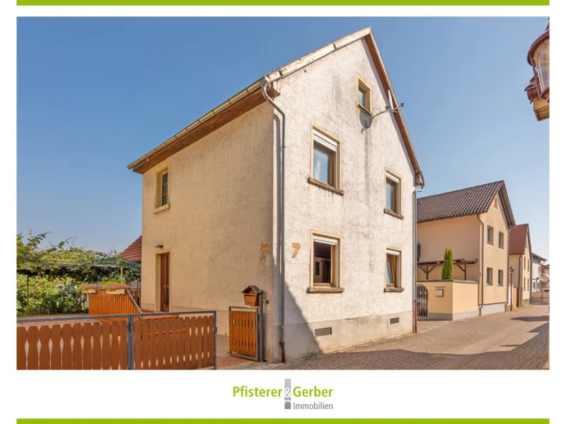 START - Haus kaufen in Kronau - Charmantes Einfamilienhaus mit Anbau und Garten -  Ihre Chance zur individuellen Neugestaltung