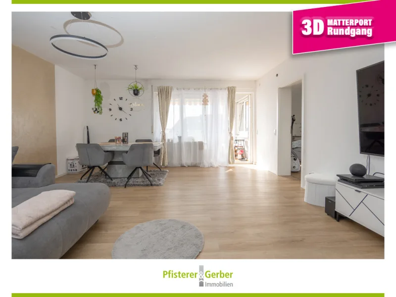 start - Wohnung mieten in Waghäusel / Wiesental - Renovierte 2,5 Zimmer-Wohnung in Wiesental – Ideal für Singles und Paare mit Garage und Einbauküche!