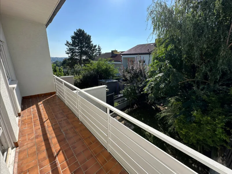 Blick Balkon Rückseite