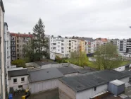 Blick vom Balkon