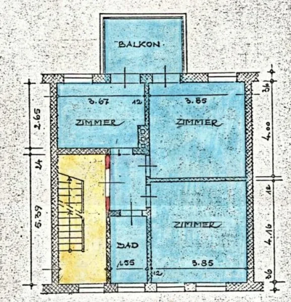 Grundriss 1OG