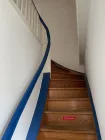 Treppe zum Dachgeschoss