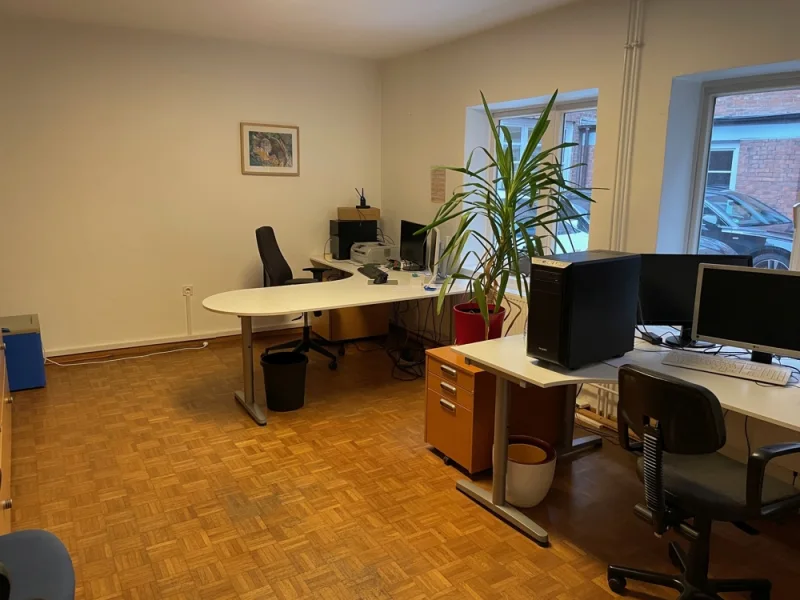 Büro in der unteren Ebene